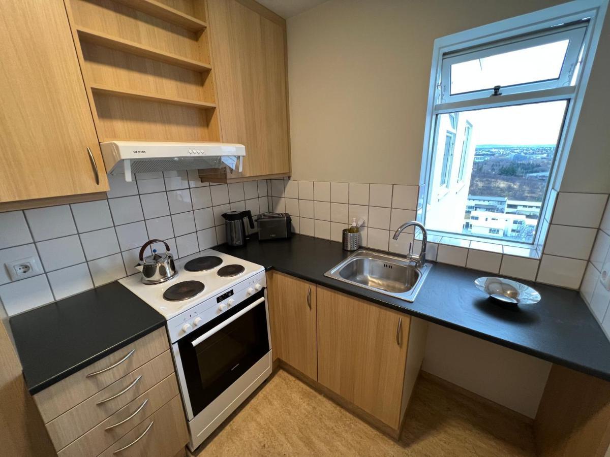 רייקיאוויק Panoramic Studio Apartment With Stunning View - Free Parking מראה חיצוני תמונה